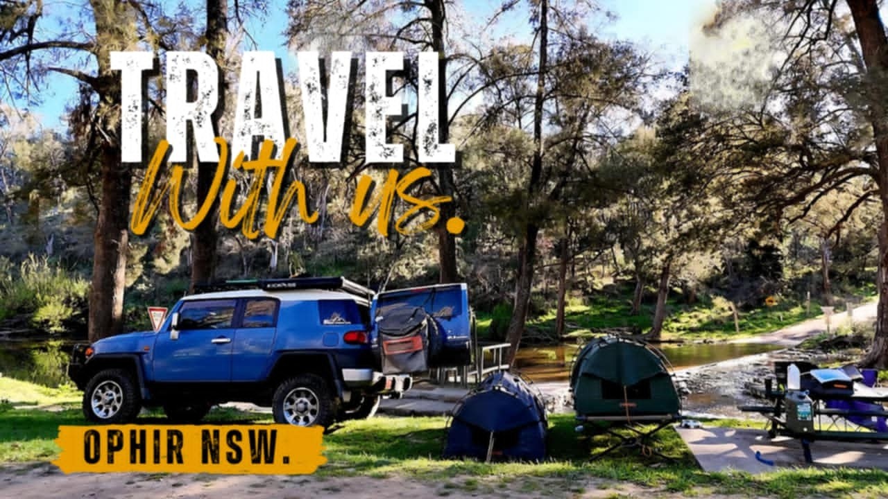 Relaxed Touring to Sofala and Ophir NSW  Goldfields Camping., FJ Cruiser