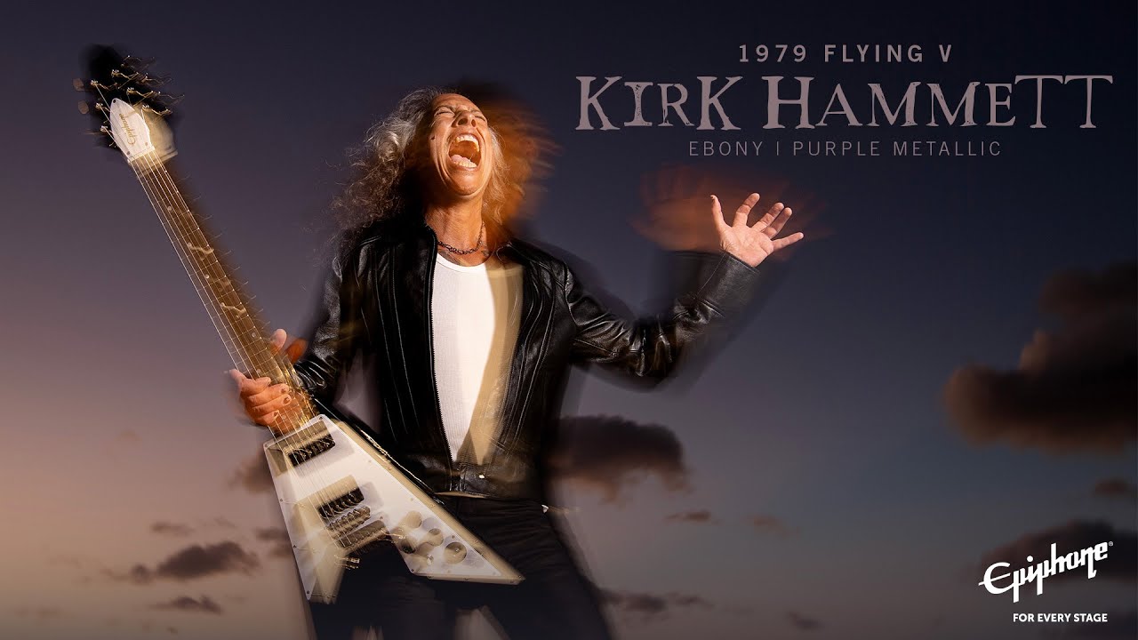 Гитара Epiphone Kirk Hammett 1979 Flying V Signature
