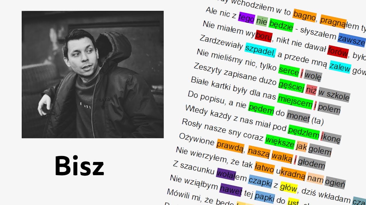 Bisz - Bagno | Rym za rymem