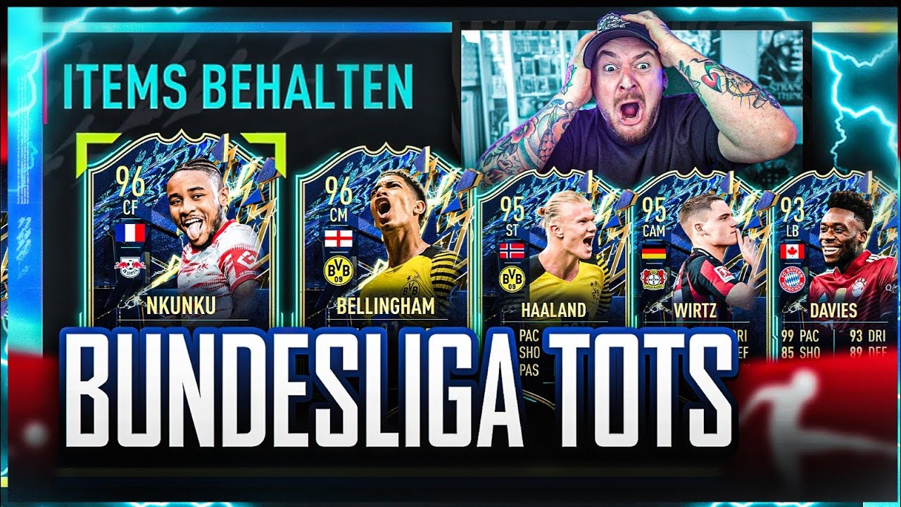 BEST OF BUNDESLIGA TOTS LIGHTNING ROUNDS 🔥TOTS PACK OPENING FIFA 22