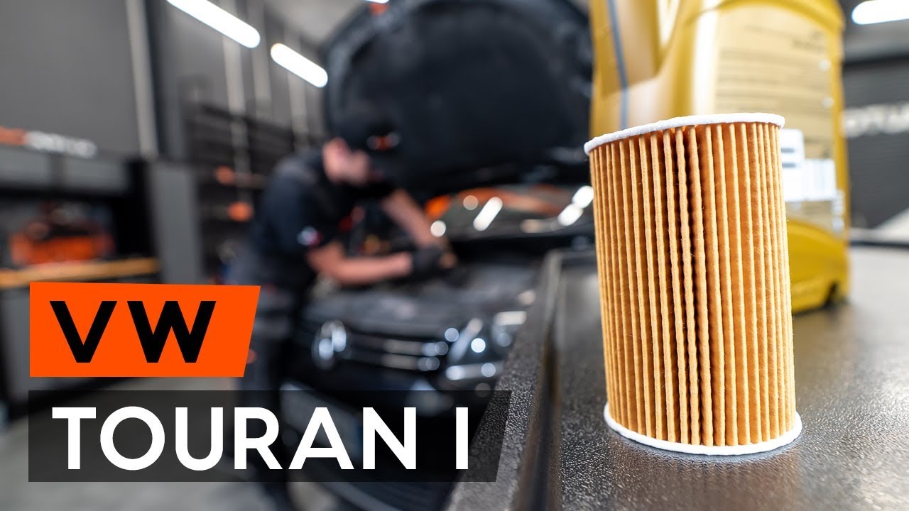 Jak vyměnit olejový filtr a motorove oleje na VW TOURAN 1 [NÁVOD AUTODOC]