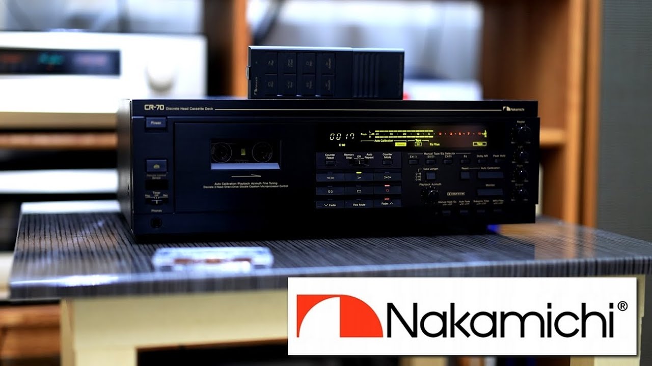 Nakamichi CR 70 шаблон для сравнения исправных CR 70