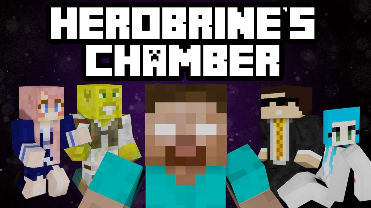 I GOT SO HIGH | Herobrine's Chamber with Friends | Minecraft Mini-game