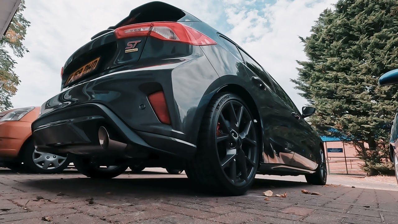 MK4 Ford Focus ST Mountune GPF back exhaust cold start