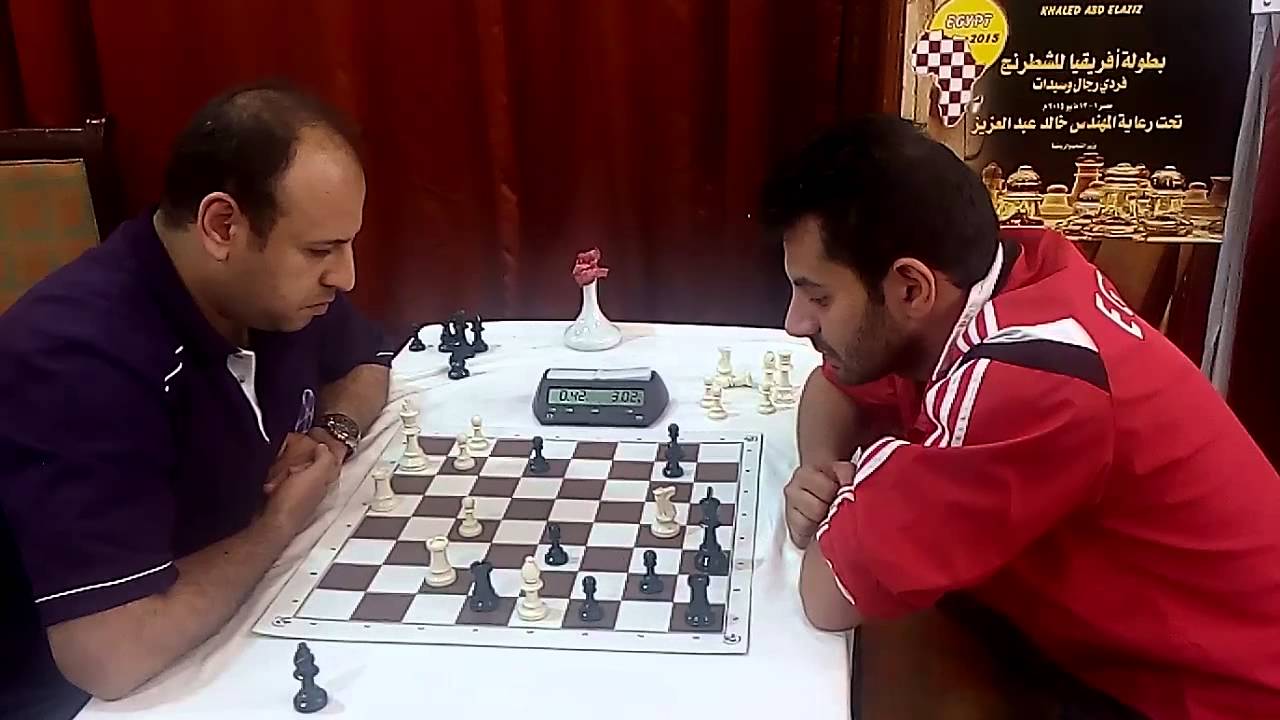 IM Ezat Mohamed vs GM Ahmed Adly at #AICC