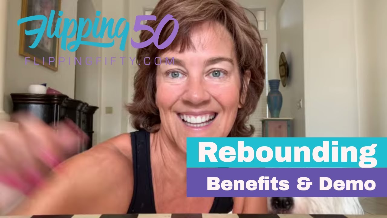 Quick At Home Rebounding for Energy & Immune Boost | Woman Over 50