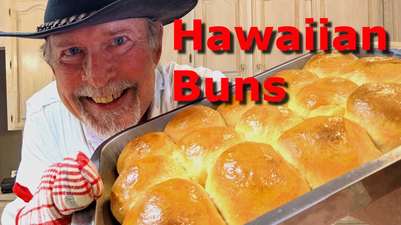 Famous Hawaiian Buns - Homemade Soft Sweet Fluffy