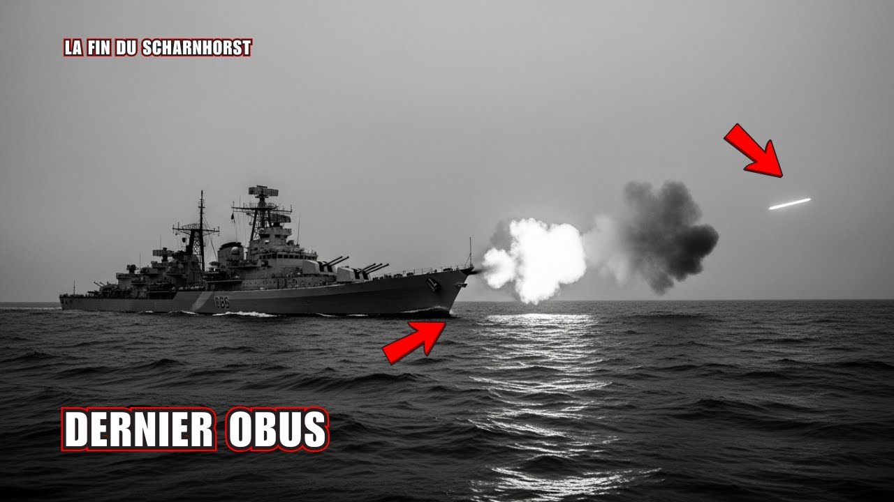 « Nous Combattrons Jusqu’au Dernier Obus » – La Fin Héroïque et Tragique du Scharnhorst