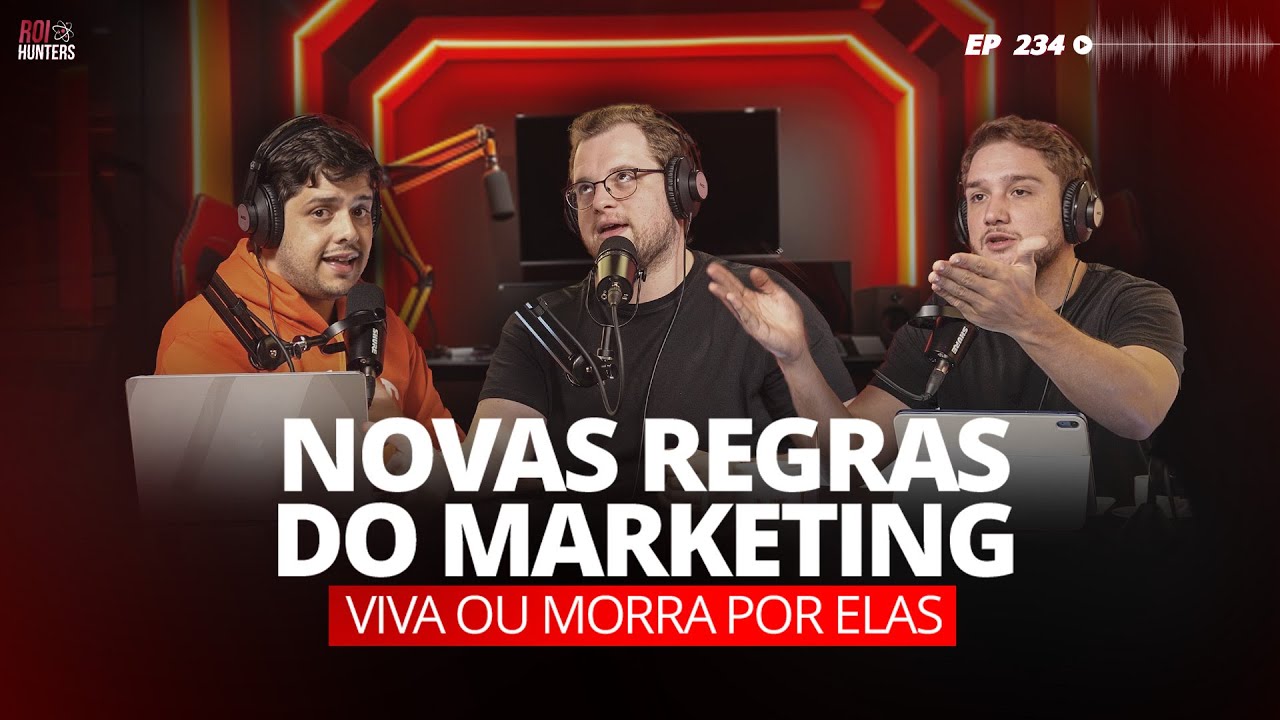 Qual o Futuro do Marketing Digital? IA, Comunidades e Distribui&ccedil;&atilde;o | ROI Hunters #234