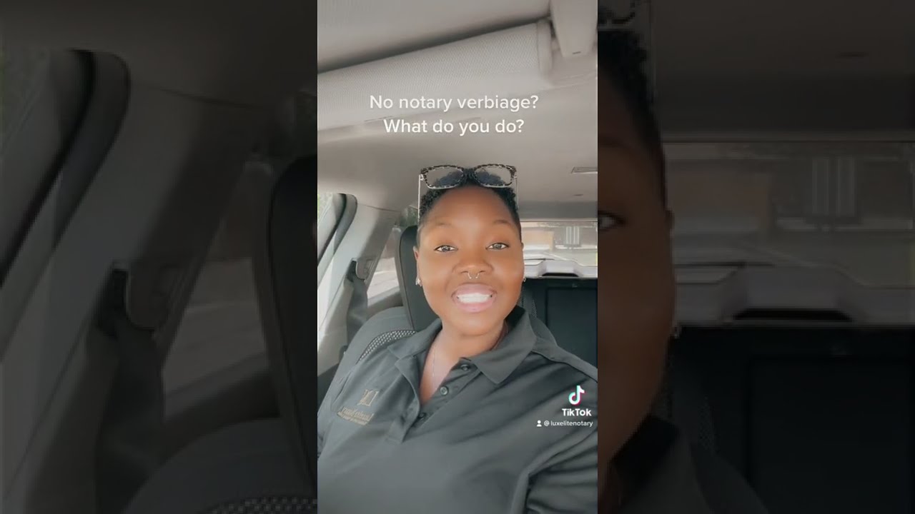 How to Notarize a Document When There's No Notary Verbiage