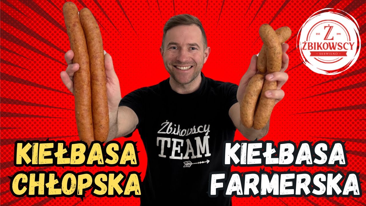 Kiełbasa chłopska i kiełbasa farmerska!