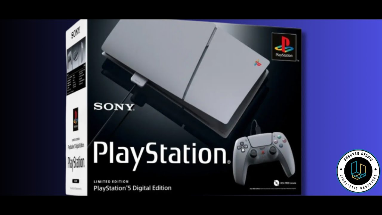 SONY BRING BACK THIS STYLE FOREVER! - PlayStation 30th Anniversary Edition PS5 | Unboxed Studio