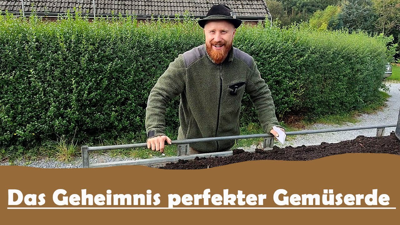 Das Geheimnis perfekter Erde für den Gemüseanbau! Lehmboden verbessern