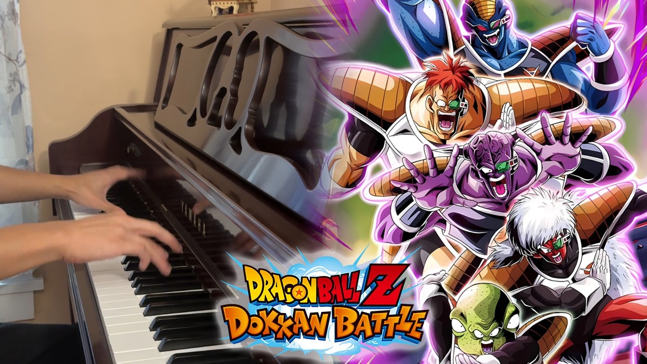 INT LR Ginyu Force Intro OST - DBZ Dokkan Battle Piano Cover