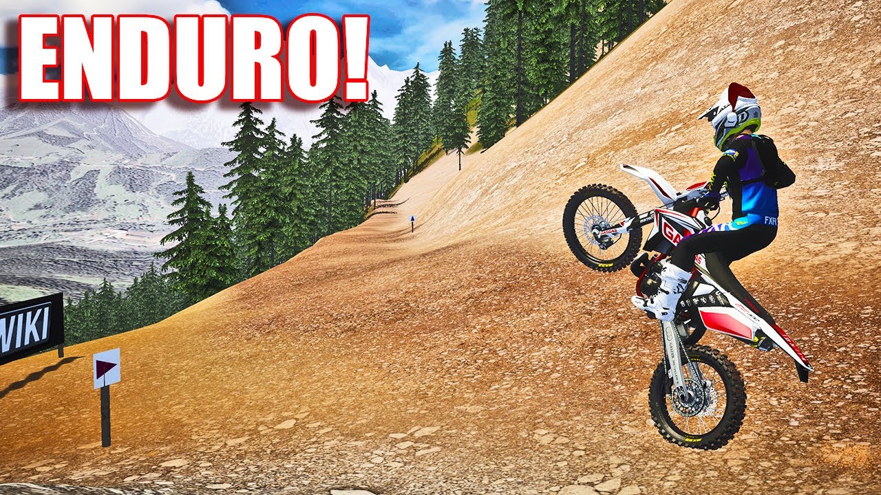 WE ATTEMPTED A GNARLY ENDURO COURSE ON THE ALL NEW ENDURO BIKES!! (INSANE!)