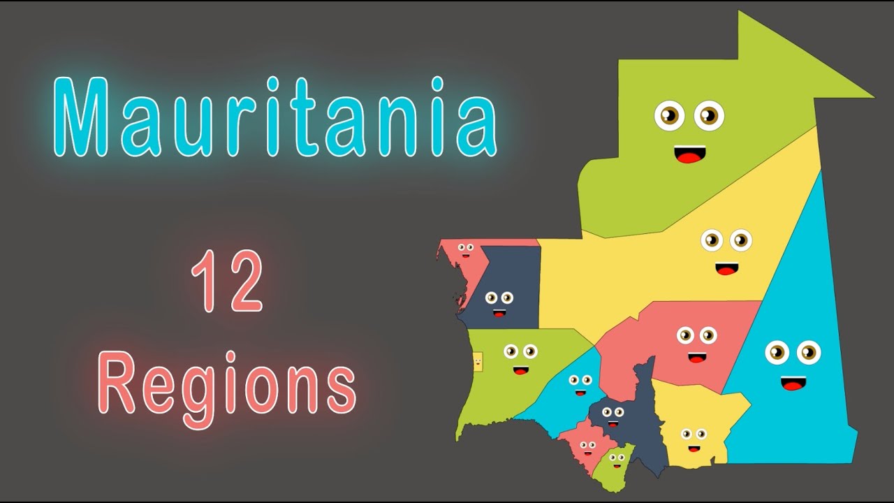Regions of Mauritania Geography (song by @lennahcmarblesmonstersandm6070)