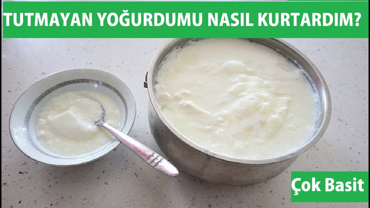TUTMAYAN YOĞURDUMU NASIL KURTARDIM,ÇOK BASİT YÖNTEM, #pratikyemek  #doğalyaşam #yoğurtmayalama