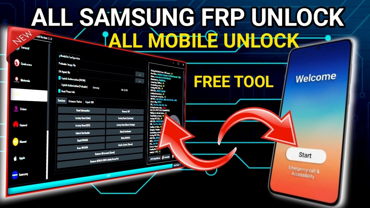All Samsung Frp bypass | Unlock Tool 2026 | Frp Lock Removal | android 13/14/15/16 Latest method