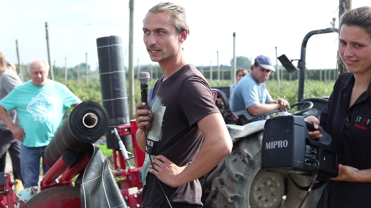 Mechanische onkruidbeheersing in kleinfruit - september 2021
