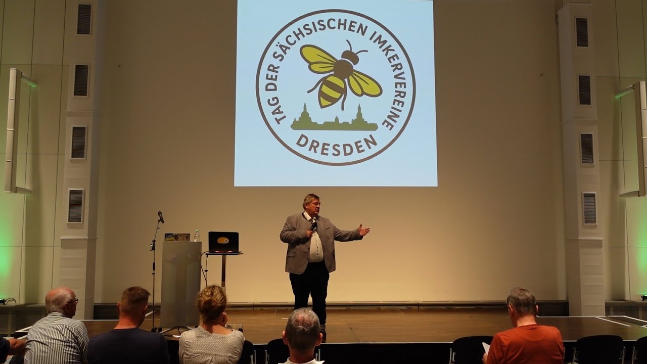 Jürgen Binder in Dresden - Was ist jetzt noch in der Imkerei zu tun?