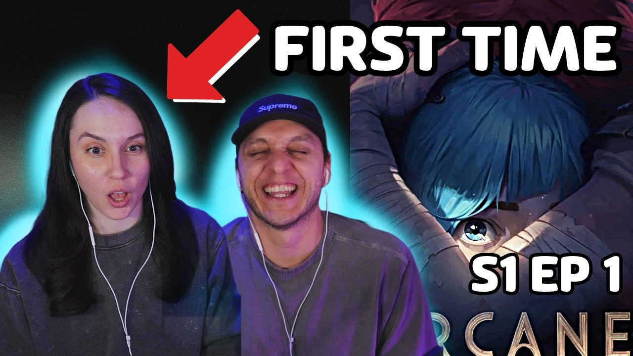 I MADE MY WIFE WATCH ARCANE! HER FIRST TIME REACTION TO SEASON1 EPISODE 1