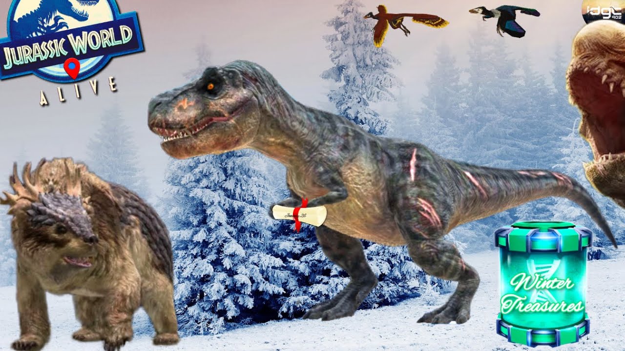 HUGE January Surprises! & Winter Treasures Event | Jurassic World Alive