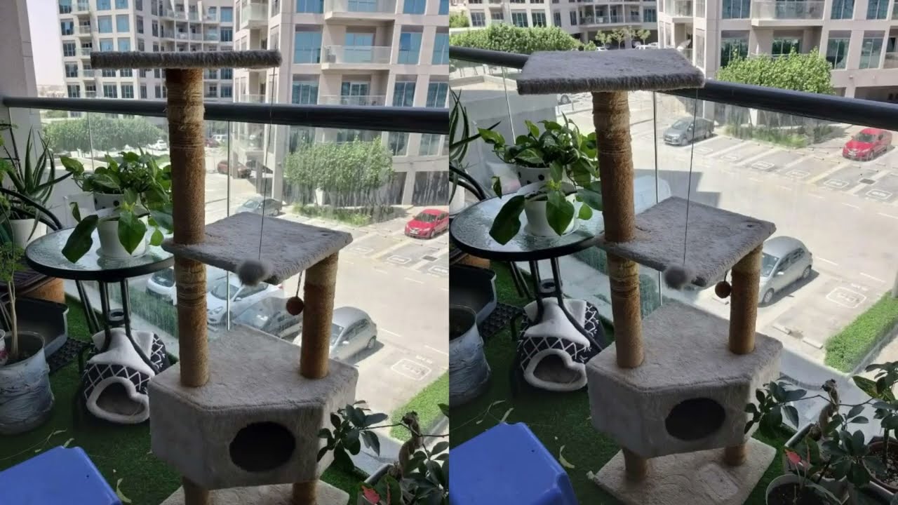 How to repair a cat's tower/scratching post sisal rope fix without cost.