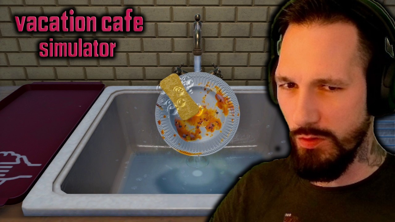 Vacation Cafe Simulator Der Tellerwäscher