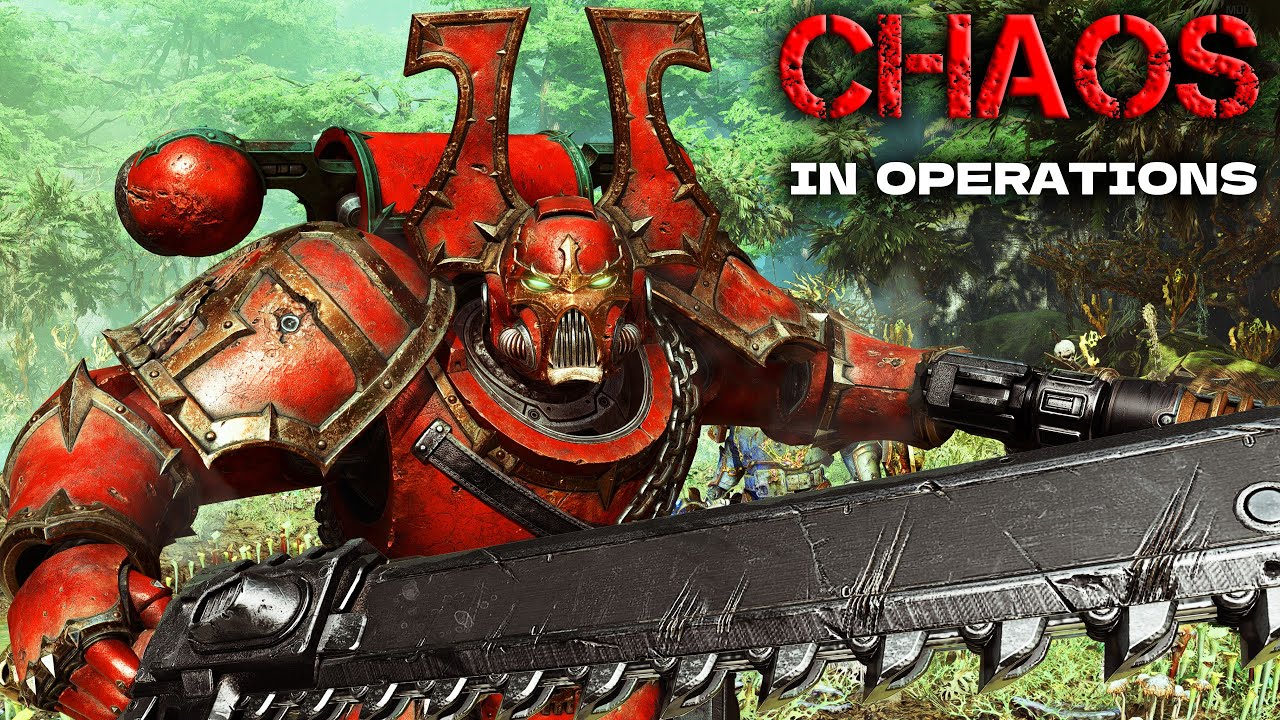 CHAOS IN OPERATIONS: Khornate Berzerker vs Tyranids! - Warhammer 40k: Space Marine 2 (4K, Mod)