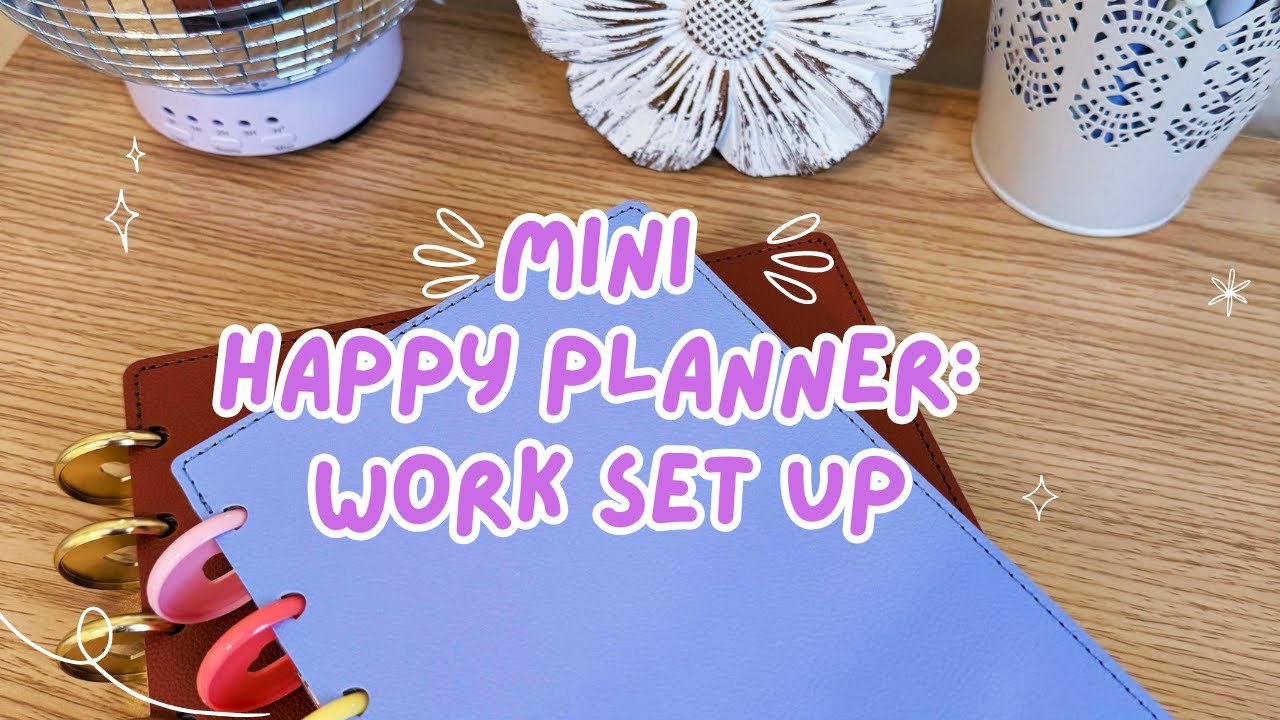 Setting up my work planner!