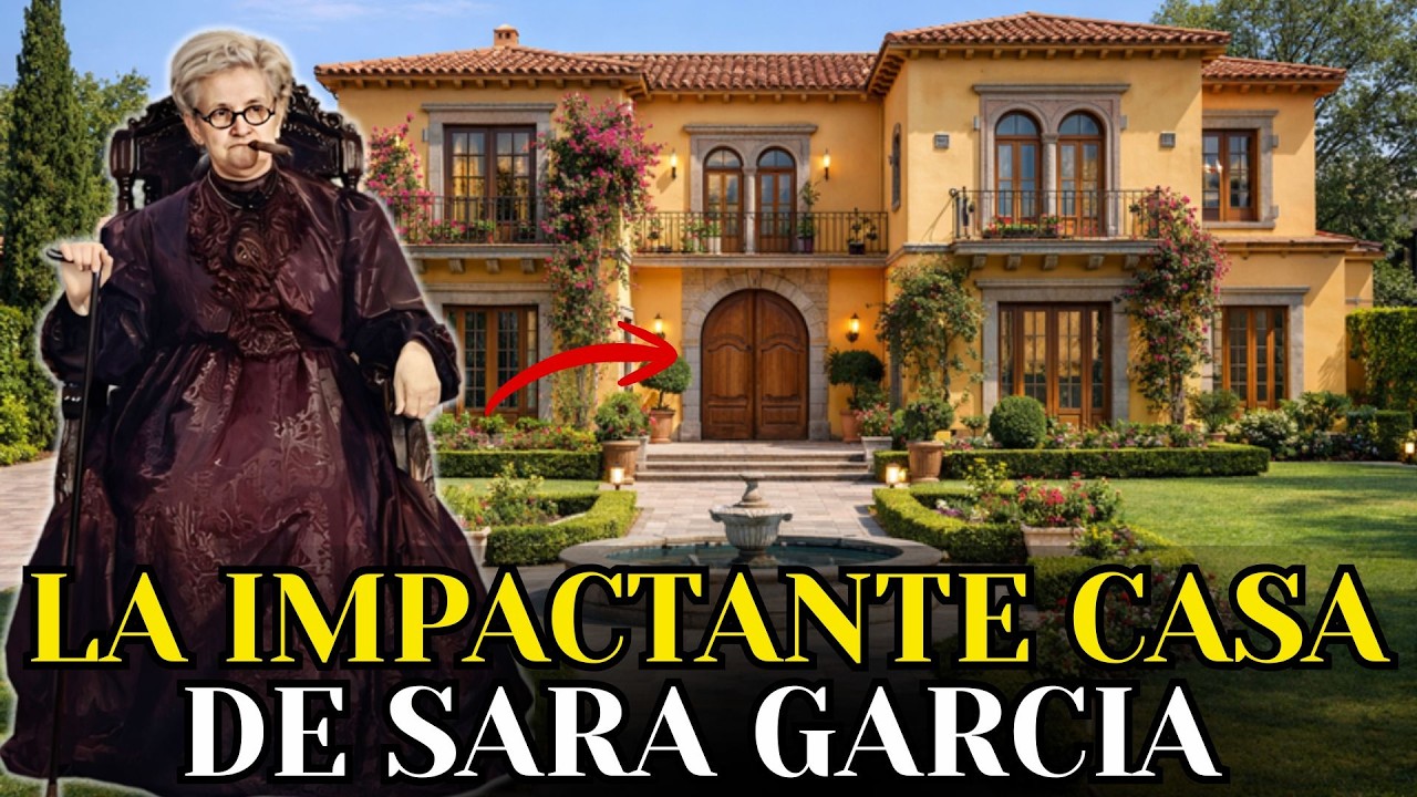 La SORPRENDENTE VIDA de SARA GARCÍA y su CASA | Desgracias, Secretos, Riqueza