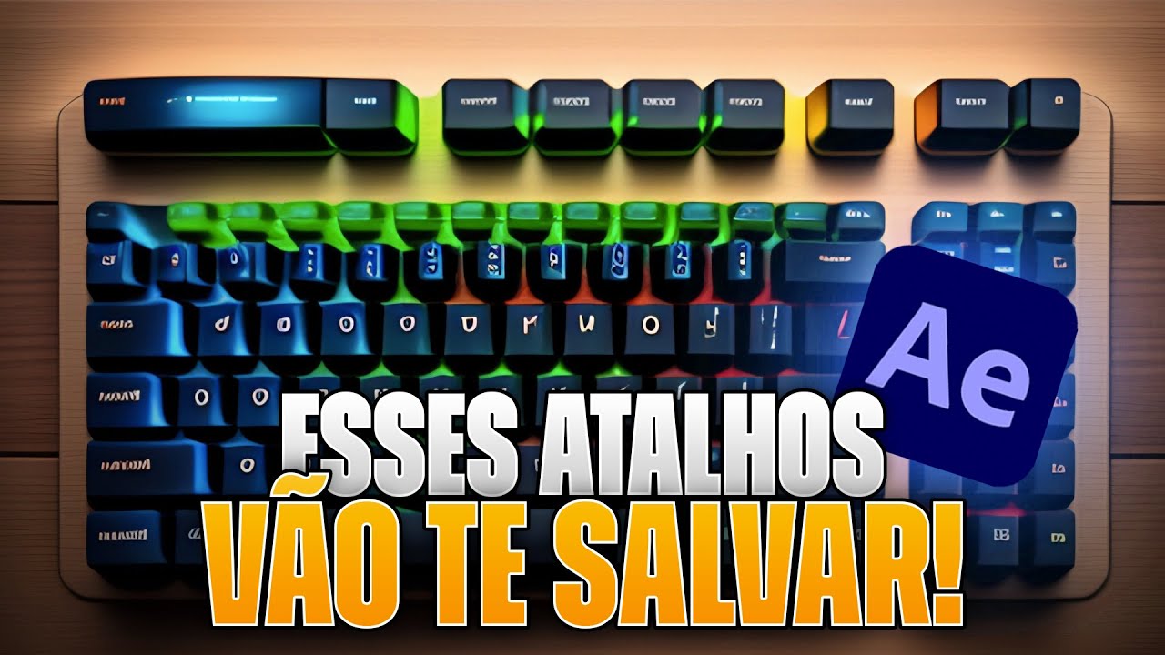 ATALHOS que iniciantes precisam usar no After Effects IMEDIATAMENTE