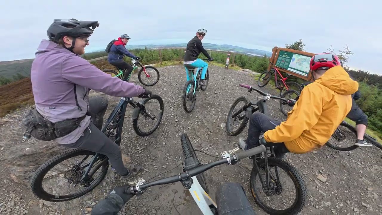 Sodden ride in Ballinastoe