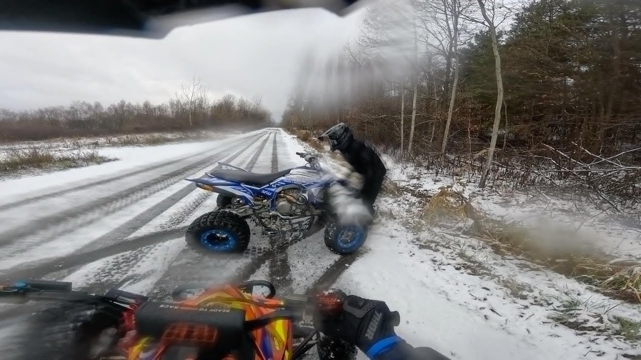 First Winter | Ktm sx 690 Yfz 450R |