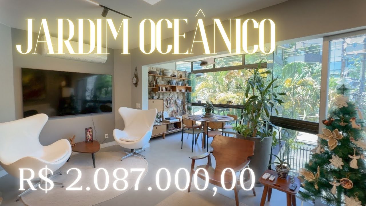 Barra da Tijuca | Apartamento inteiramente reformado a poucos passos da praia no Jardim Oceânico