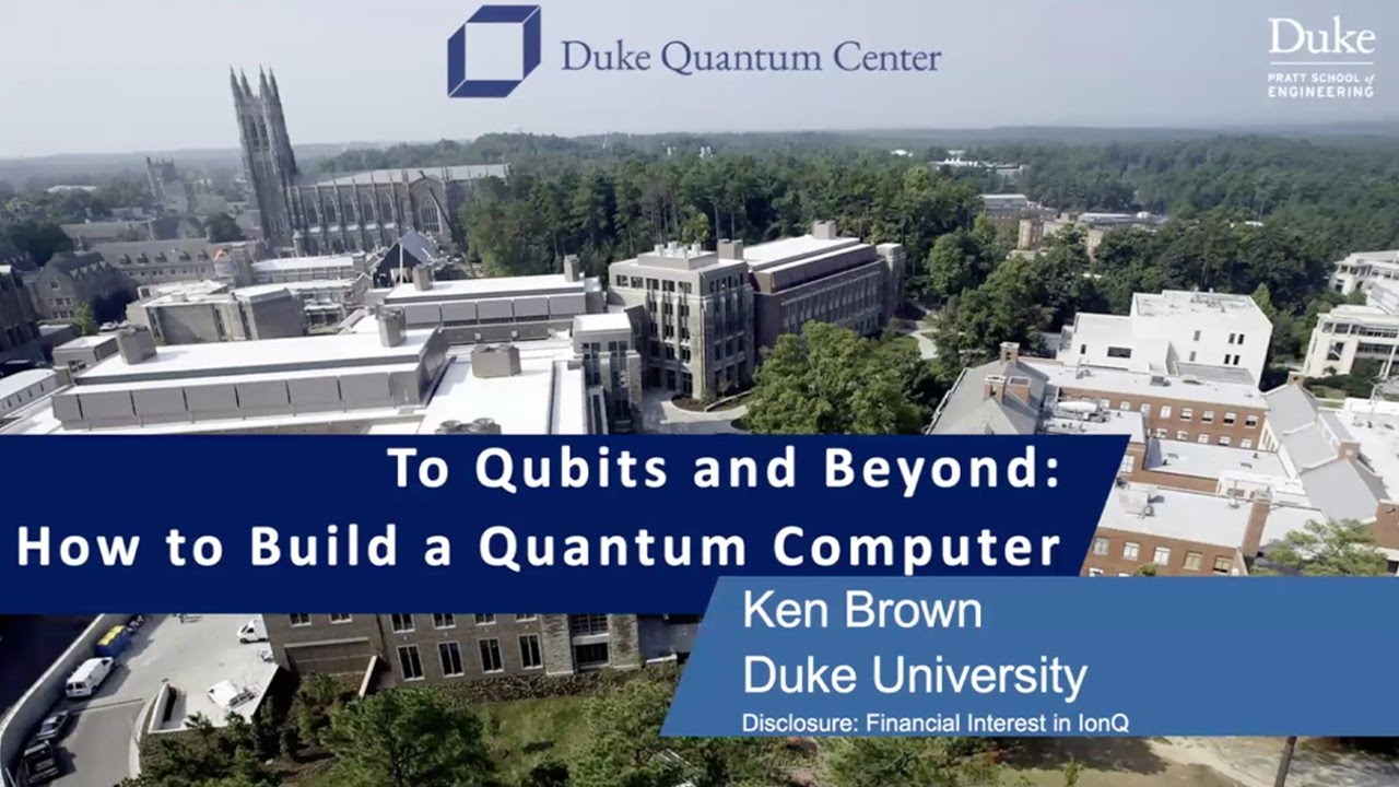 How to Build a Quantum Computer | Hertz Innovation Hour with Ken Brown