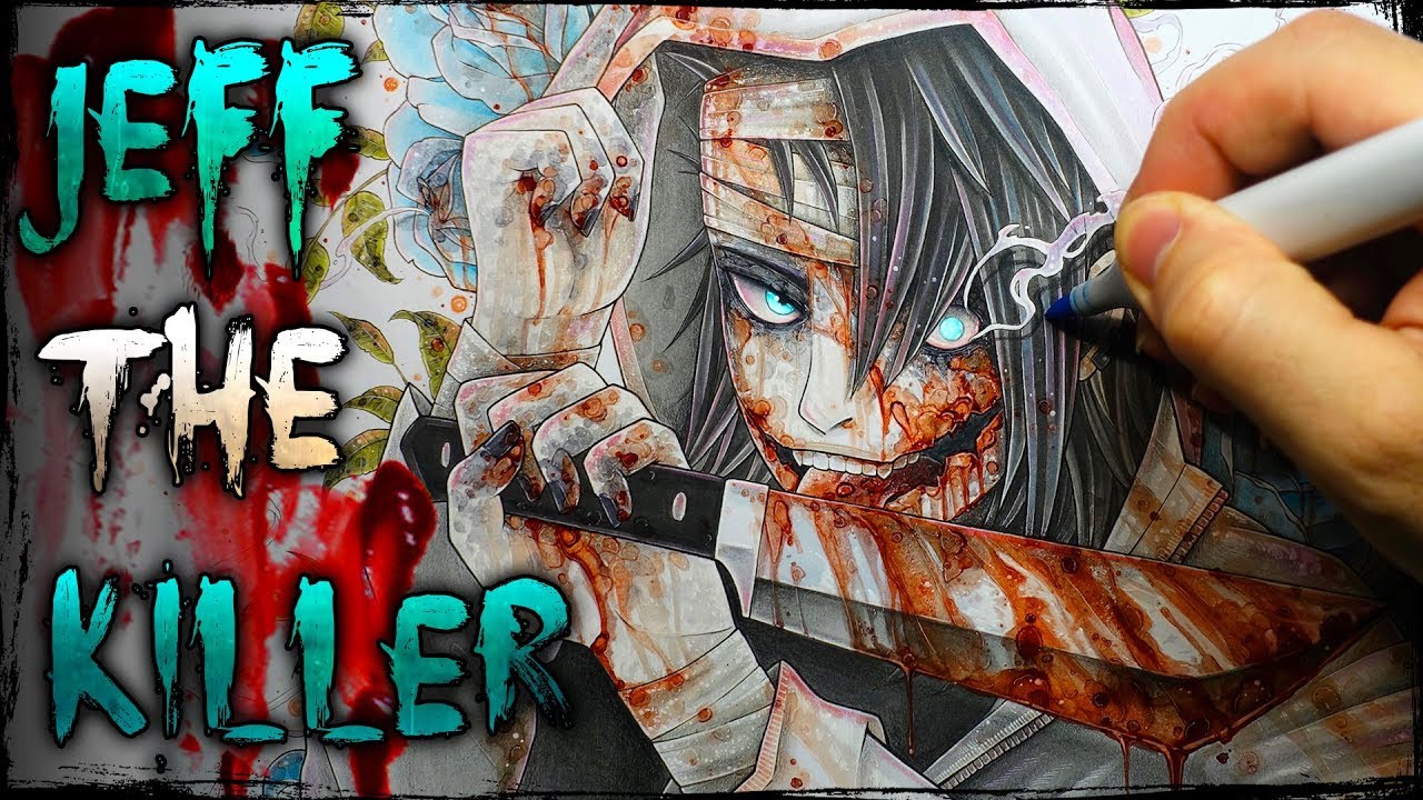 JEFF THE KILLER: Nightmare - Creepypasta Story + Drawing