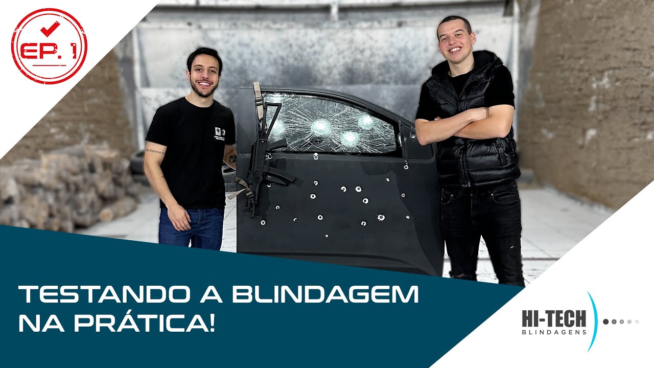 TESTE DE FOGO DA BLINDAGEM! - Hi-Tech Blindagens - 1&ordm; epis&oacute;dio