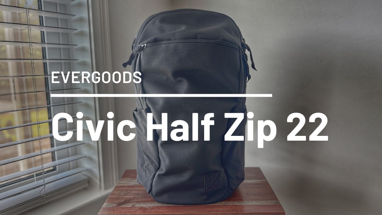 NEW Evergoods Civic Half Zip (CHZ22) V3 Review - Big Updates!
