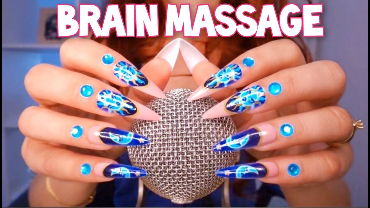 ASMR BRAIN Massage 🌟 Mic Scratching with No Cover, Tapping, Bubble Wrap, Crunchy Sounds, Sponges