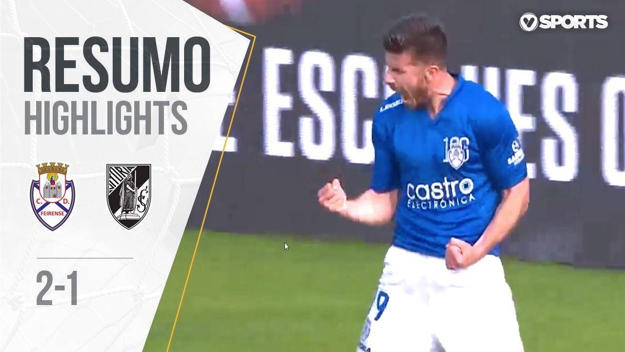 Highlights | Resumo: Feirense 2-1 V. Guimarães (Liga 17/18 #31)