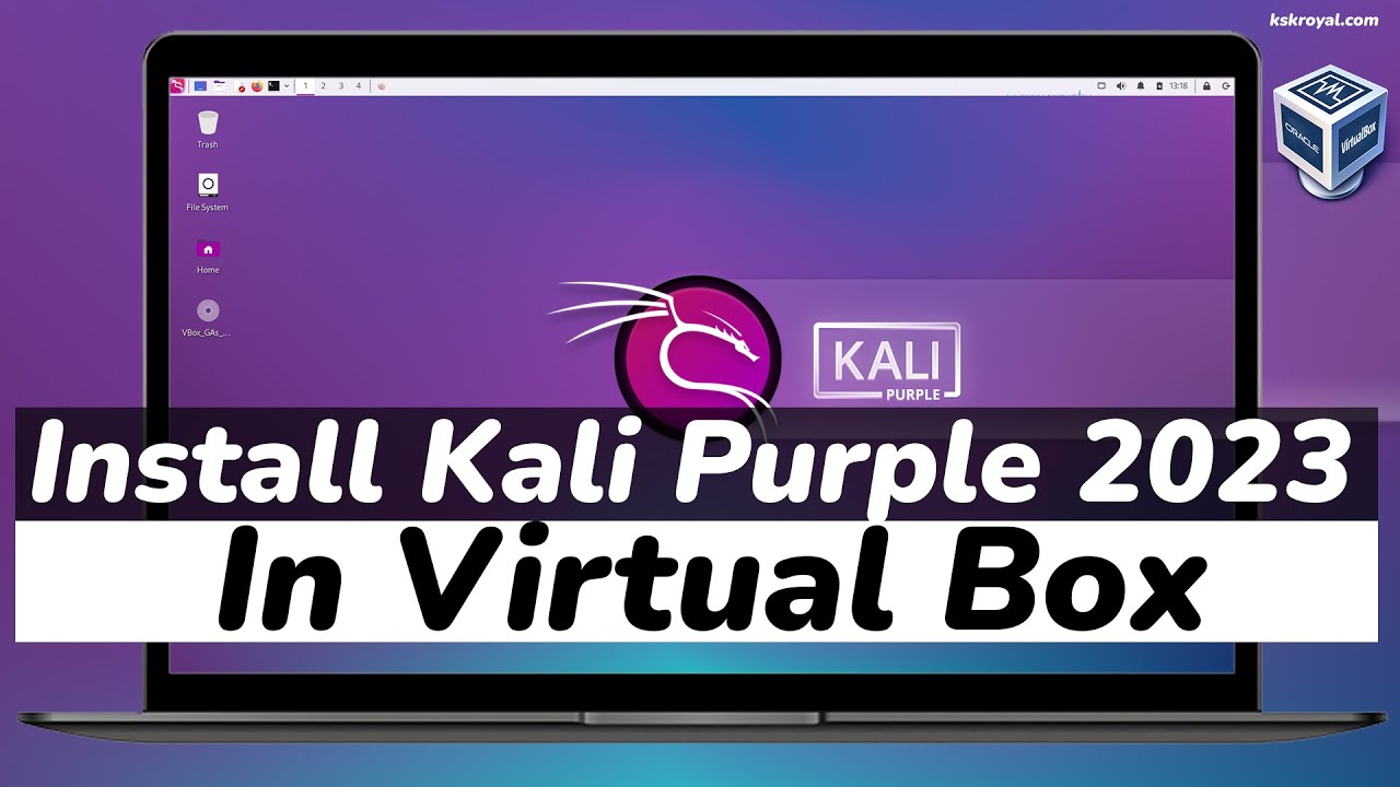 Как установить Kali Linux Purple 2023 в VirtualBox | Kali Purple 2023.3