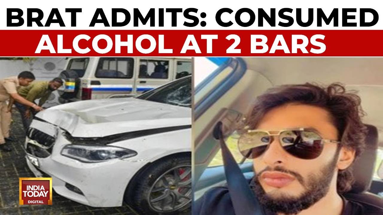 Mumbai Hit & Run Case: BMW Brat Was Heavily Drunk During Crash | Brat Confesses He Was On Joy Ride