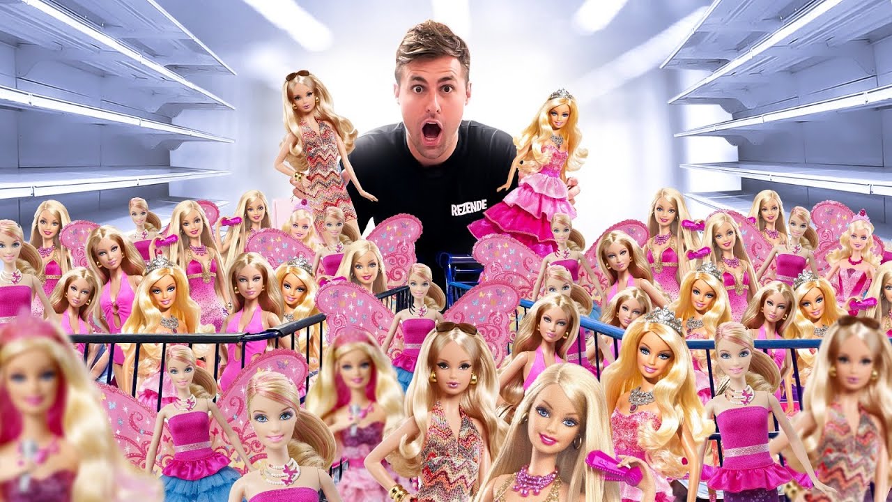 COMPREI TODAS AS BARBIES DA LOJA!!