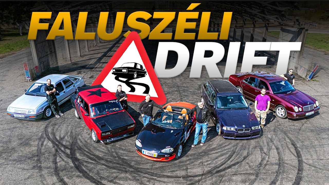 V&eacute;gre kiment&uuml;nk csapatni! (BMW, Lada, Mercedes, MX5)