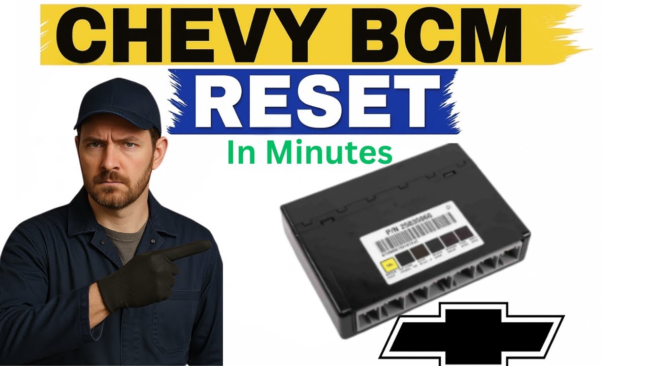 How to Reset Chevy Body Control Module (No-Tool BCM Relearn Guide)