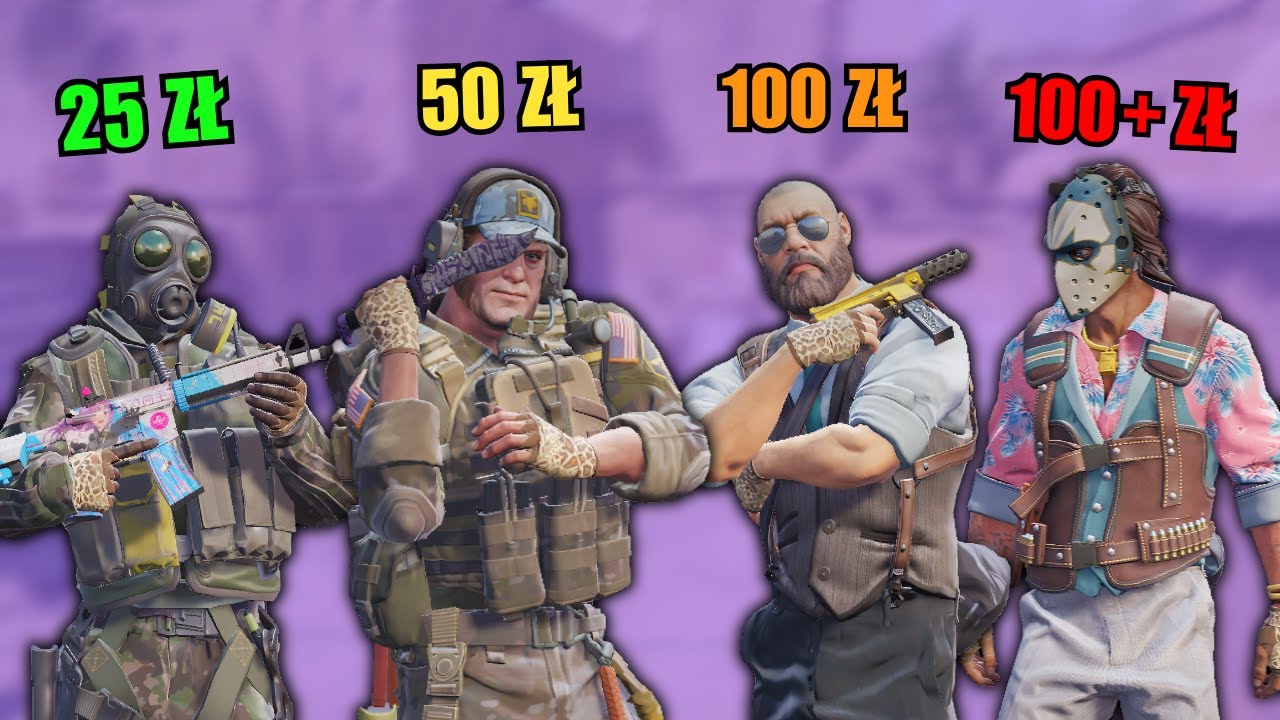 NAJLEPSZE SKINY DO AGENT&Oacute;W W CS2 DO KAŻDEJ KWOTY