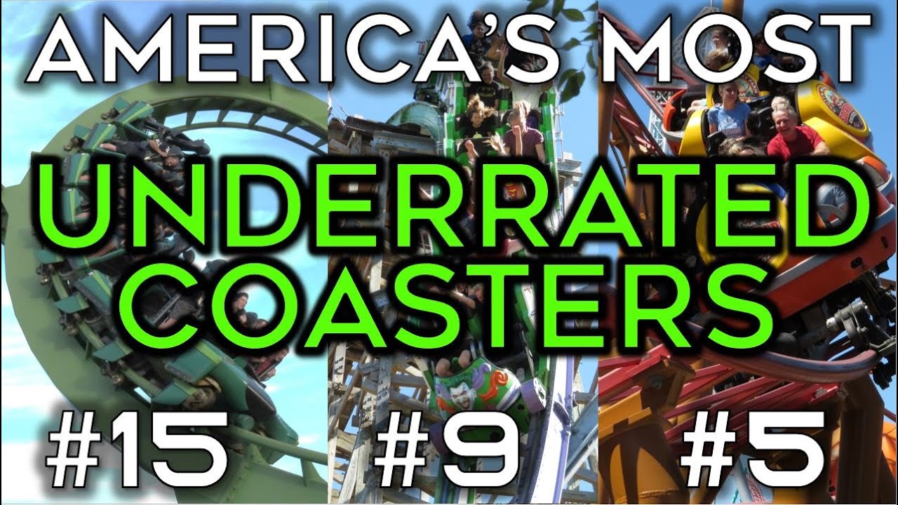 America's 15 Most UNDERRATED Roller Coasters