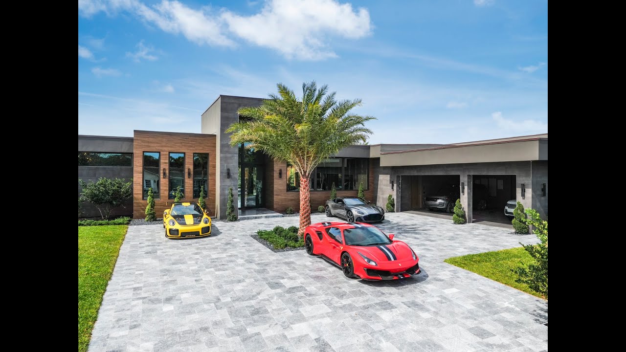 $4.0 Million New Modern House Fort Lauderdale. 2213 NE 13th ST.