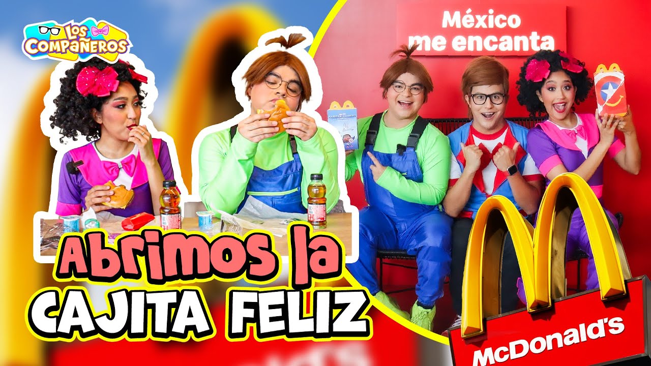Los Compa&ntilde;eros y Meme van a McDonald&rsquo;s | Meme roba cajita feliz | La compa&ntilde;era se pelea en McDonalds